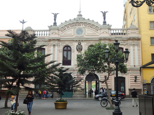 Post office and Telegraph office.